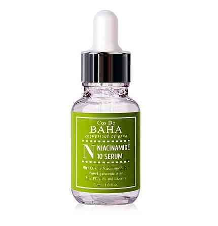 Регенерирующая сыворотка для жирной кожи с ниацинамидом 10% Serum with Zinc 1% Cos De Baha 30 мл Винница