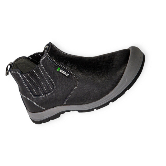 Черевики Pittsburgh захисні без шнурків, р 40 шкіра, композитний піднос, антипрокол. маслобензостій Мукачево - фото 4