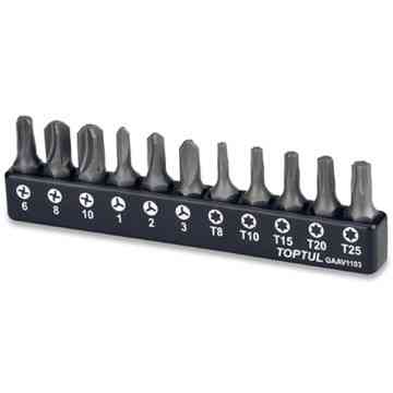 Набор бит для шуруповерта TOPTUL 1/4