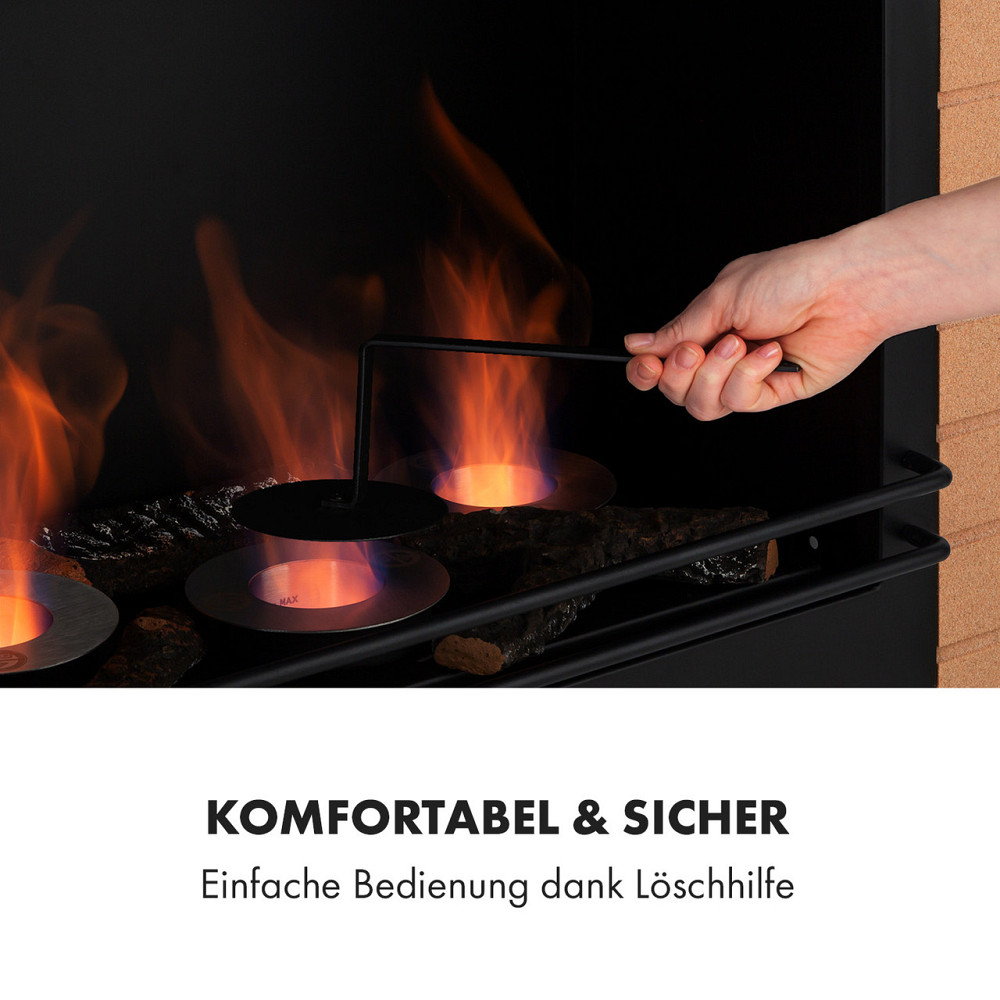 Камін на етанолі Phantasma Brickline 3,4 кВт з імітацією цегли з МДФ (Німеччина, читати опис) Рівне - фото 3