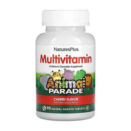 Витамины для детей Nature's Plus Animal Parade 90 таб Вишня Киев
