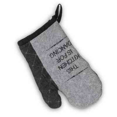 Кухонная прихватка Kela Gianna 31x18 см чорно-біла This kitchen (12777) Винница