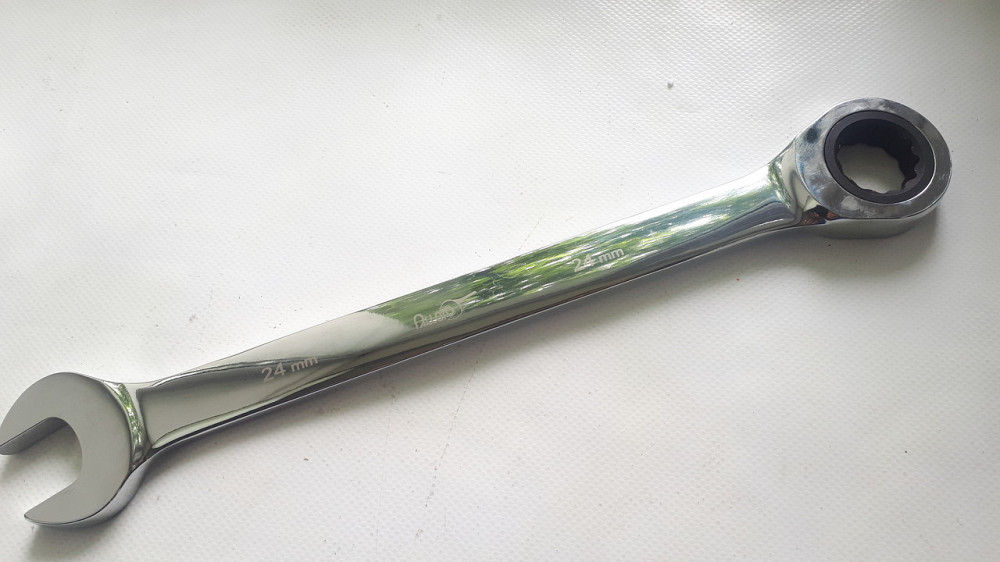 Ключ ріжково-тріскачний 24 мм КТ-2081-24 Alloid Винница - изображение 1