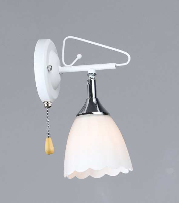 VALESO Настінне бра B N6684/1W Білий + Хром Коломия - фото 1