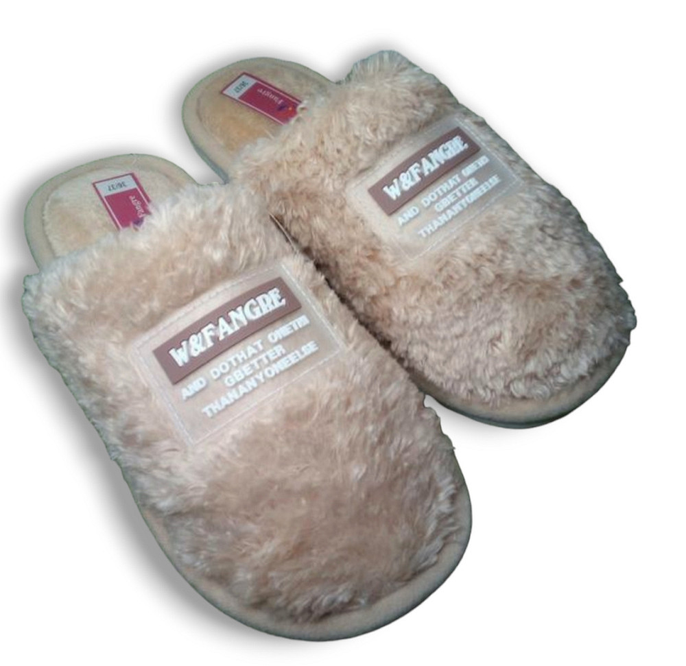 Капці жіночі пальці теплі бежевий Одеса - фото 9