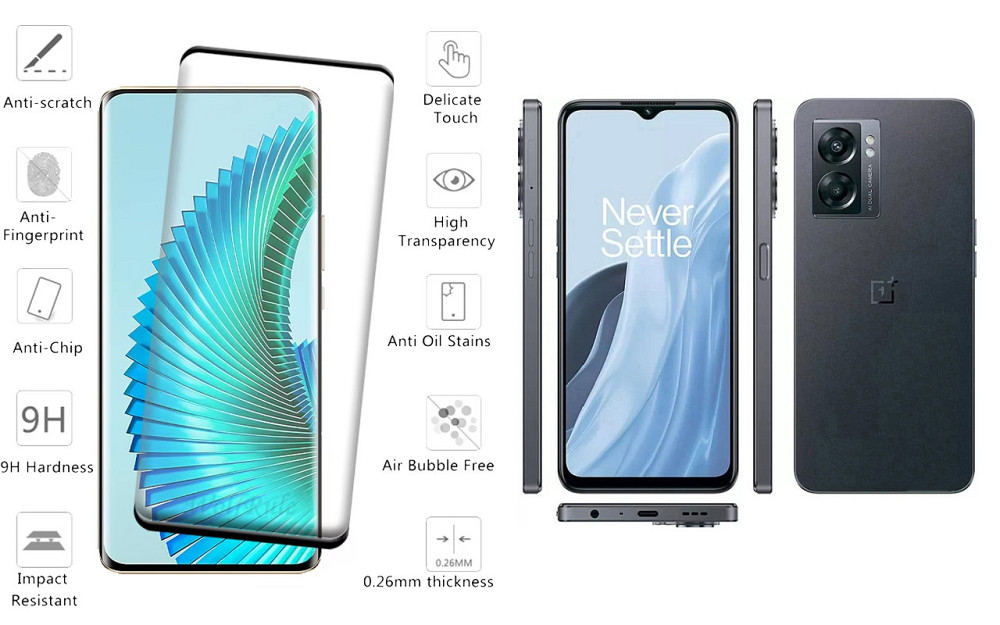 Защитное стекло HyperGlass Pro для OnePlus Nord N300 5G – максимальная чувствительность и защита Киев - изображение 2