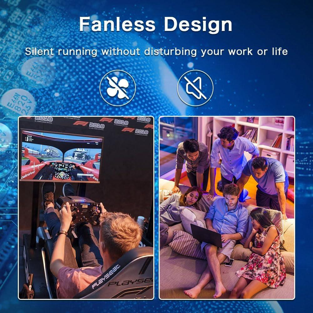 Davuaz 2.5G Ethernet коммутатор с 8 портами 2.5G Base-T и 1 портом 10G SFP, бесшумный, Plug & Play Киев - изображение 7