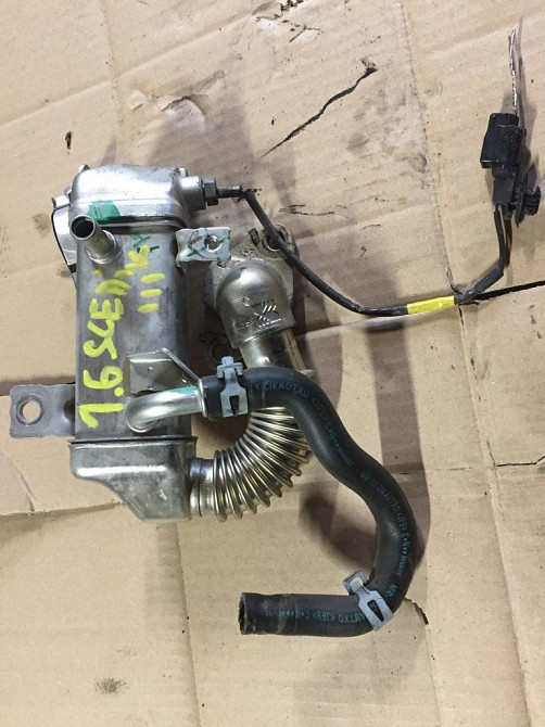 Радіатор EGR (охолоджувач) Renault Scenic III 1.6 dci 2009-2016 (147350678R) Ковель - фото 2