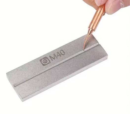 Брусок точильный камень для выпрямления пинцетов, заточки паяльных жал, ножей и лезвий 320 гритт Киев - изображение 3