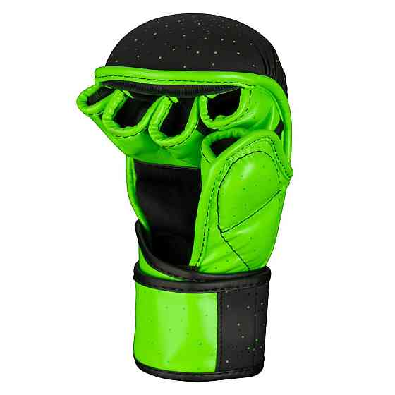 Рукавички для ММА змішаних єдиноборств рукопашного бою ММА Phantom Galaxy Black розмір S/M + КАПА в подарунок Київ