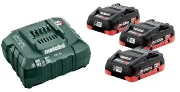 Metabo 3 Акумулятори LiHD 18V/4.0Ah + ASC 30-36V (685132000) Київ - фото 1
