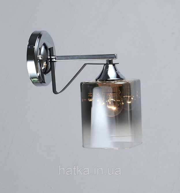 Бра настінне Sirius B A4057/1W CH+BK Київ - фото 1