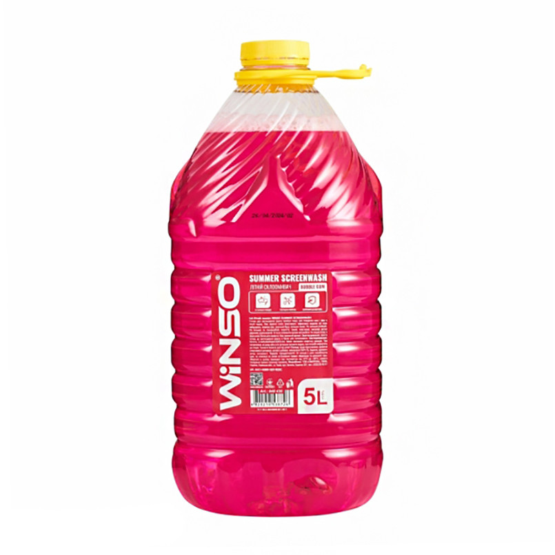 Омивач скла Winso Summer Screen Wash літній Bubble Gum готовий 5л Львів - фото 1