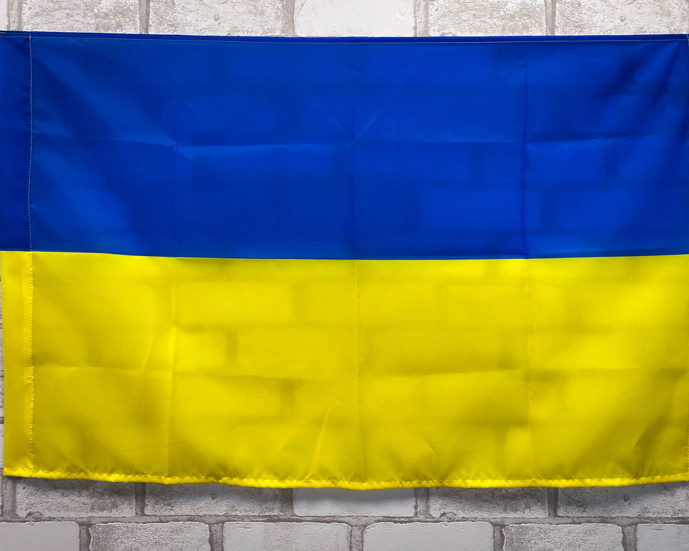 Прапор України 600х900 мм Запоріжжя - фото 1