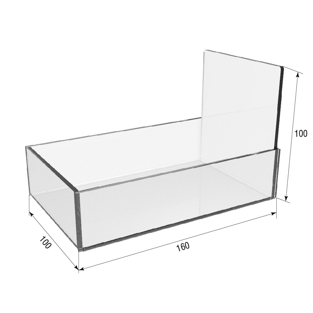 Коробка акриловая EKOSTAR 160х100х100 Киев - изображение 3