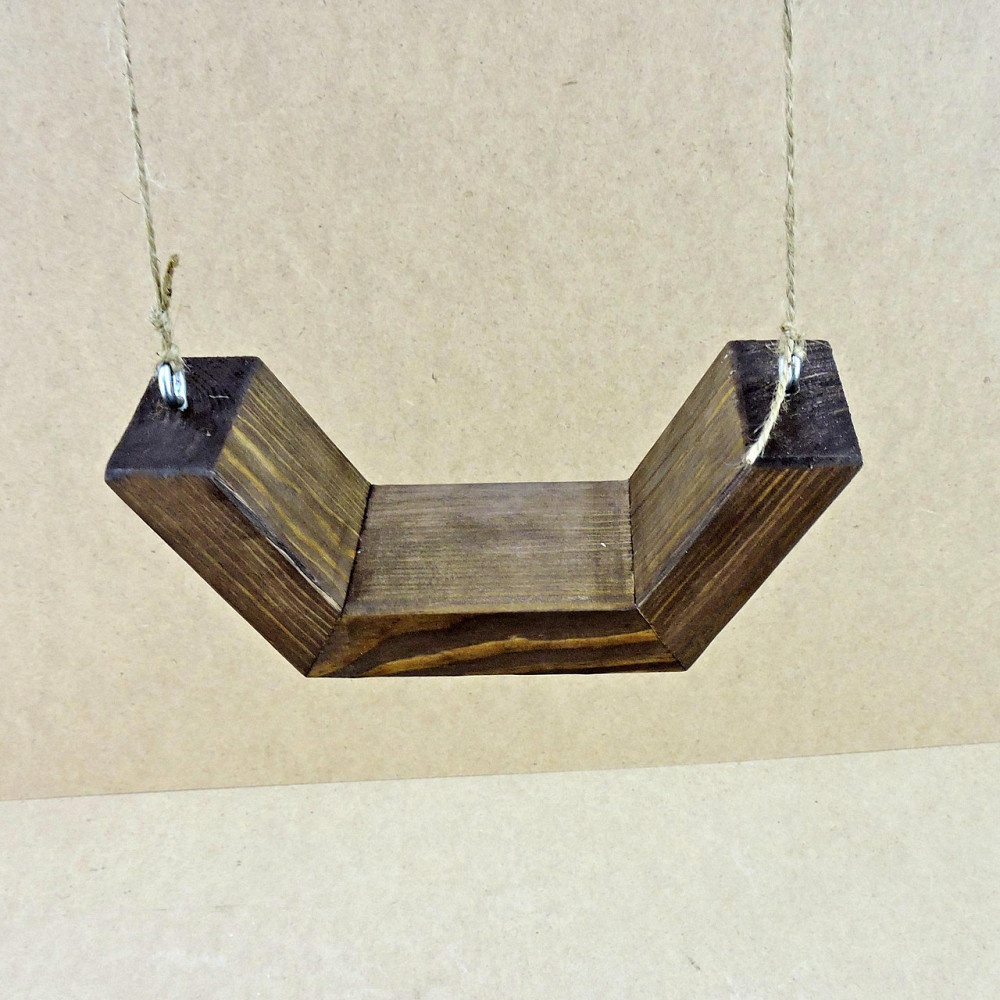 Полиця настінна для квітів "Ігуасу" мокко Миколаїв - фото 6