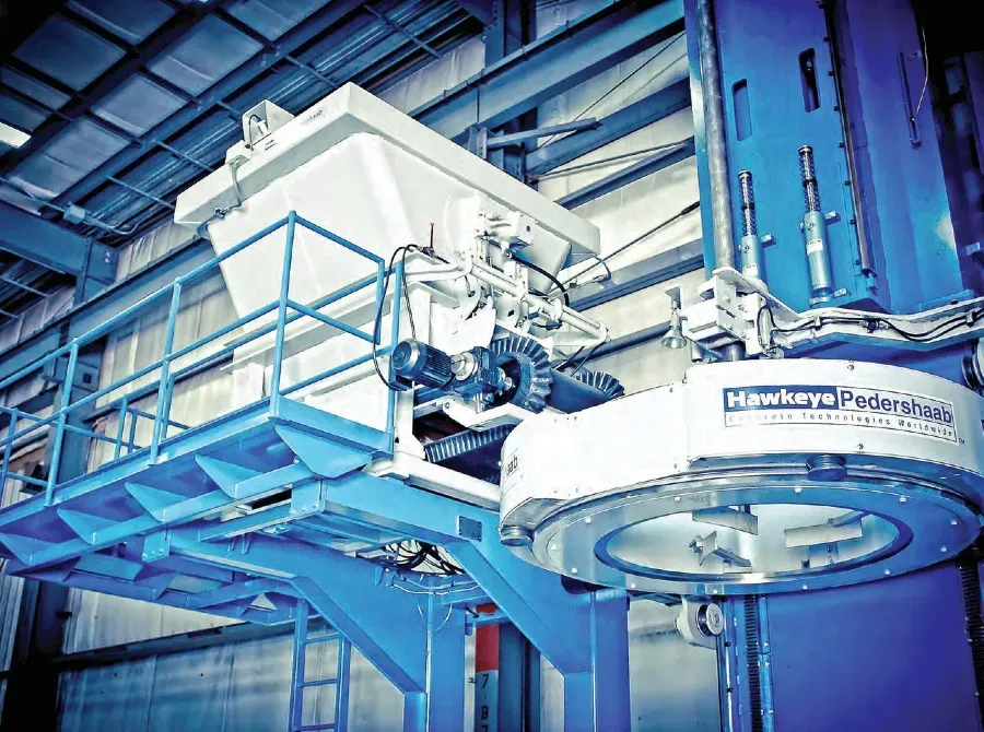 Высокопроизводительная автоматическая линия для производства бетонных труб, HawkeyePedershaab модель ePak Киев - изображение 2