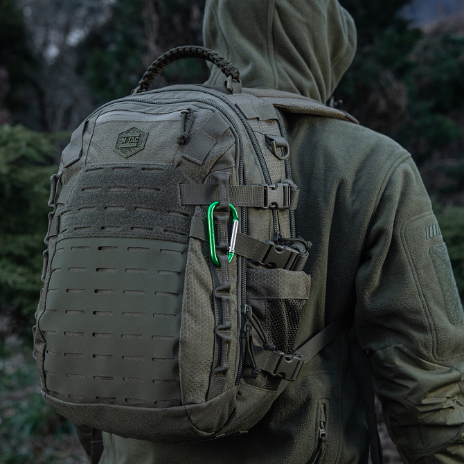 Туристический Карабин из алюминия 8 см M-Tac (HWDSK02) Olive Нововолынск - изображение 4