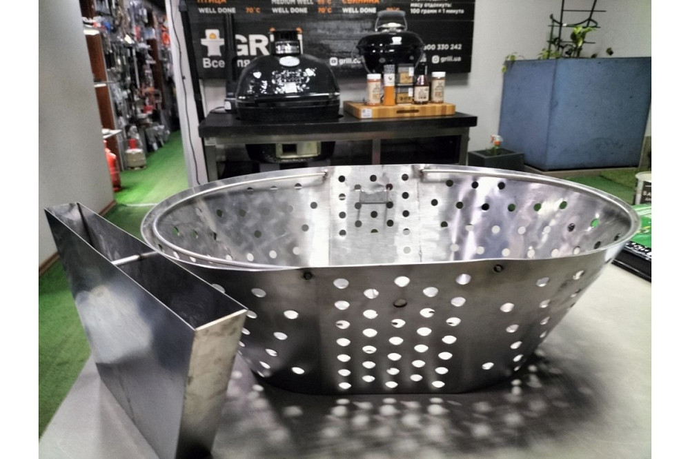 Корзинка для угля с разделителем для гриля Primo Oval L 011305 Код: 011305 Ровно - изображение 6