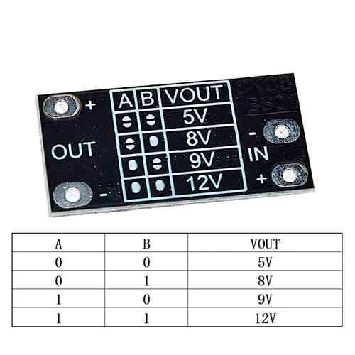 Підвищувач напруги CKCS BS01 3.7В до 5/8/9/12В 1А Київ