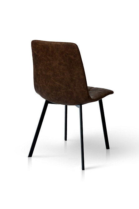 Стілець Чілі (квадрат) чорний/ коричневийRU-05 Киев - изображение 4