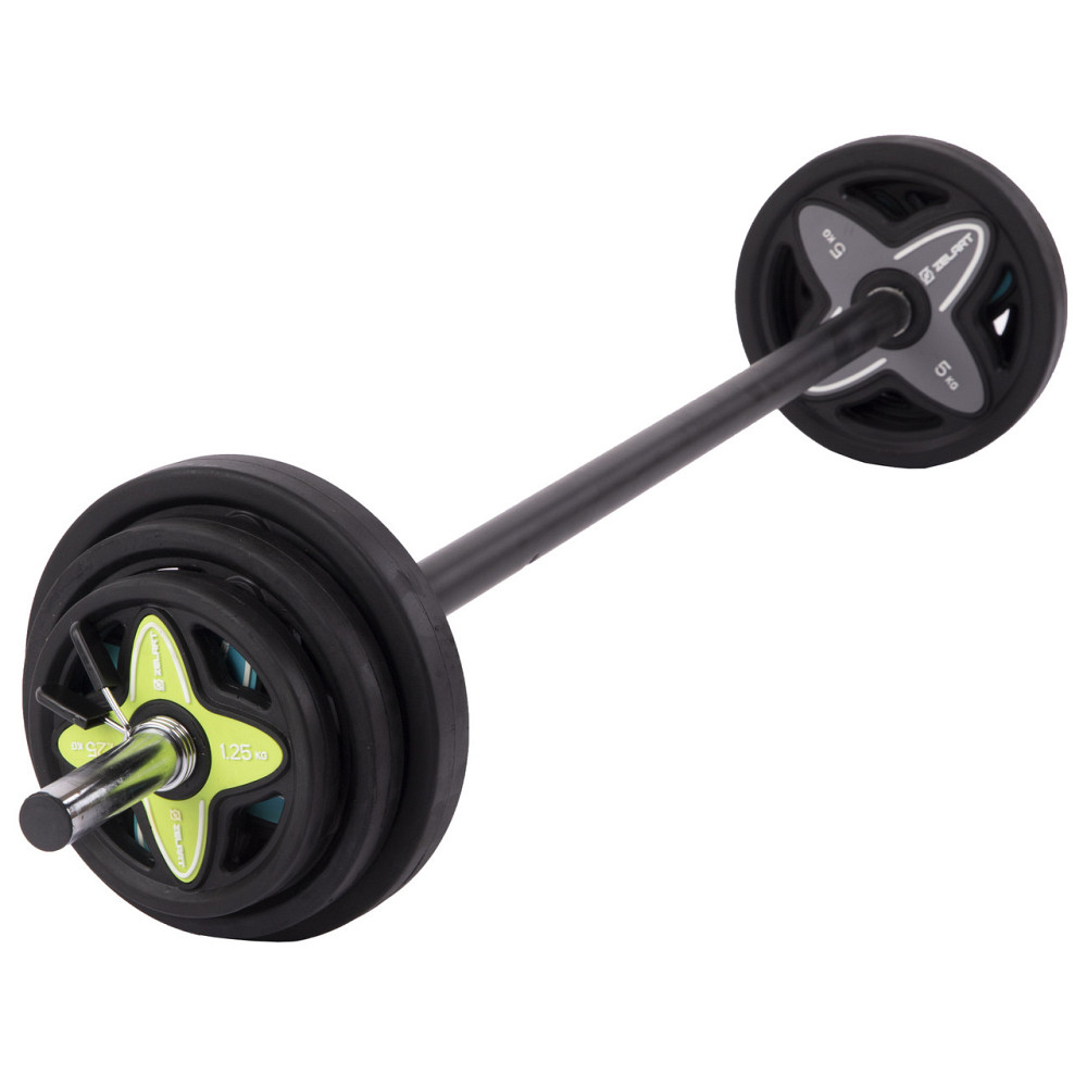 Штанга для фітнесу й аеробіки на 20 кг Record 7216 довжина-1,3 мм 28 кг Київ - фото 3