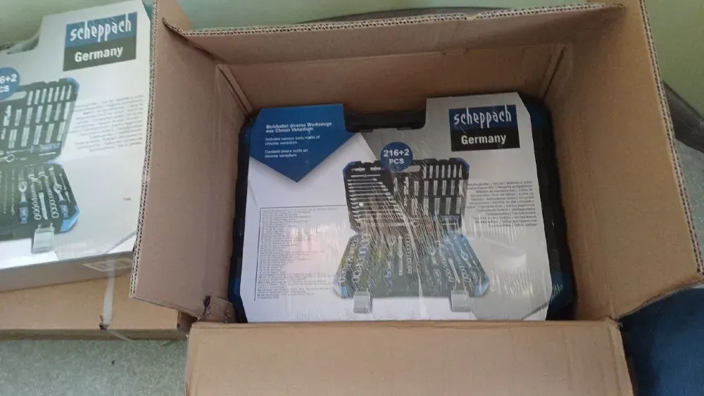 Набор инструментов 216+2предметов Scheppach Sch-38841+2 Київ - фото 9