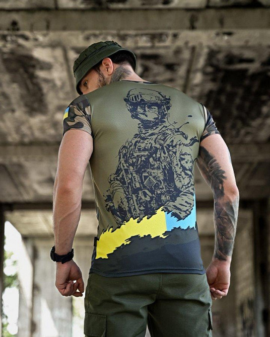 Тактическая потоотводящая футболка oblivion  monument ВТ0955 Одесса - изображение 5