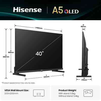 Телевізор Hisense 40A5Q Вінниця