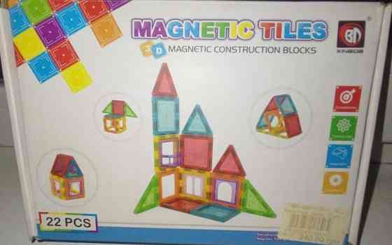 Магнітний конструктор (Magnetic tiles) Київ