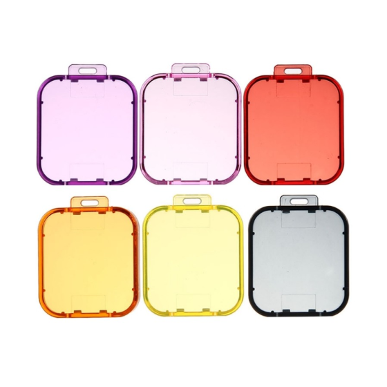 Набір світлофільтрів Puluz 6в1 для GoPro 7/6/5 Black  (DLP0002) Київ