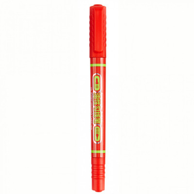 Маркер Baoke водостойкий 0.5-2 мм, двусторонний красный (MARK-PER-BAO-MP2915R) Винница - изображение 1