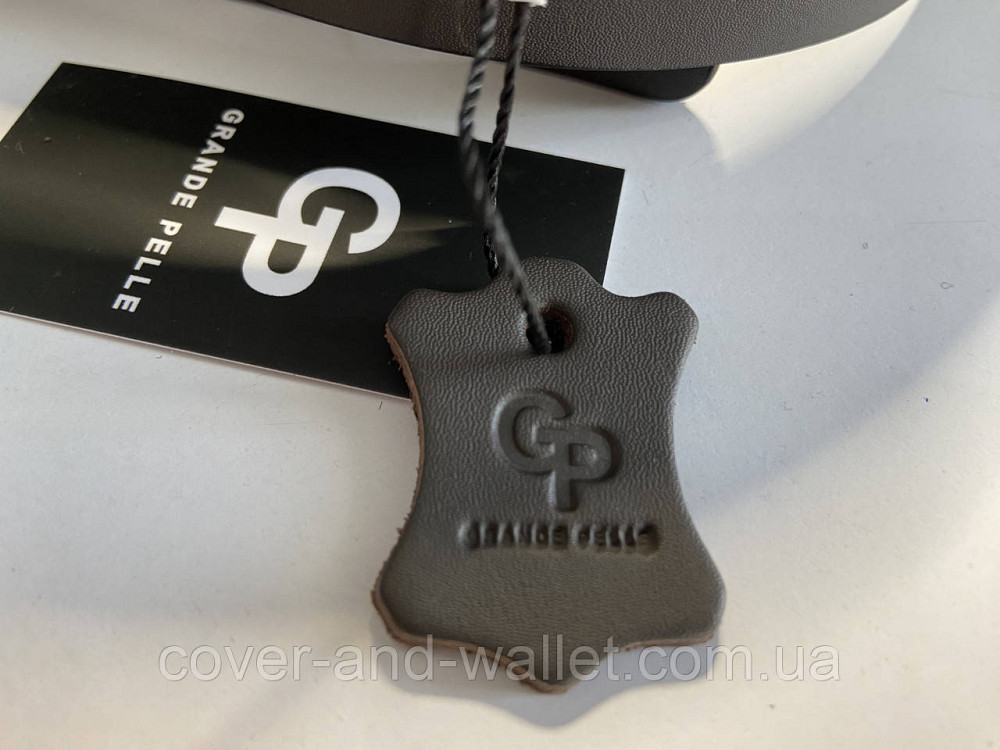 Мужской коричневый кожаный ремень из итальянской кожи Grande Pelle Rullo 38мм Киев - изображение 5