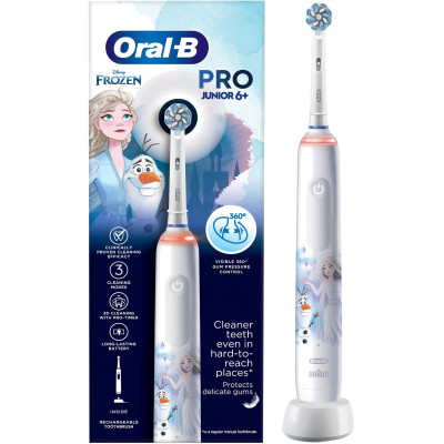 Електрична зубна щітка Oral-B D505.513.Z3K Frozen Вінниця - фото 6