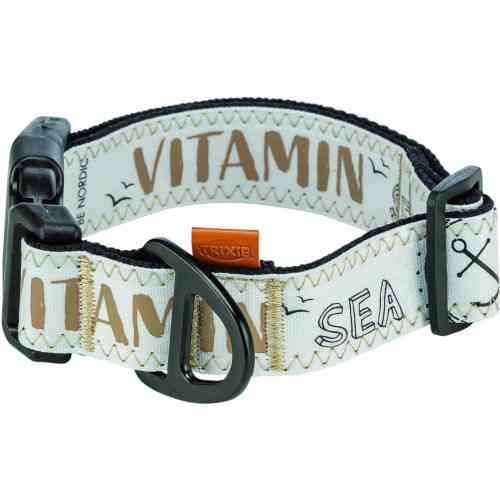 Ошейник Trixie BE NORDIC для собак екстра широкий M-L 40-60 см 38 мм чорний Київ