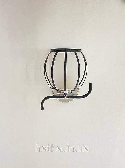 Настенное бра B-91195/1 хром+черный Киев - изображение 1