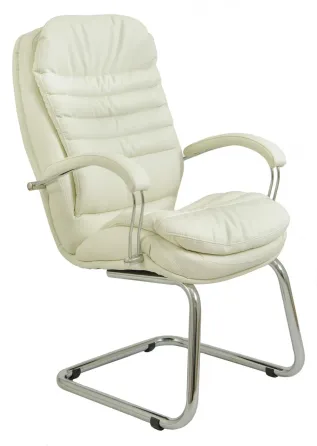 Офісне Конференційне Крісло Richman Valencia Fly 2200 CF Хром Білий Київ