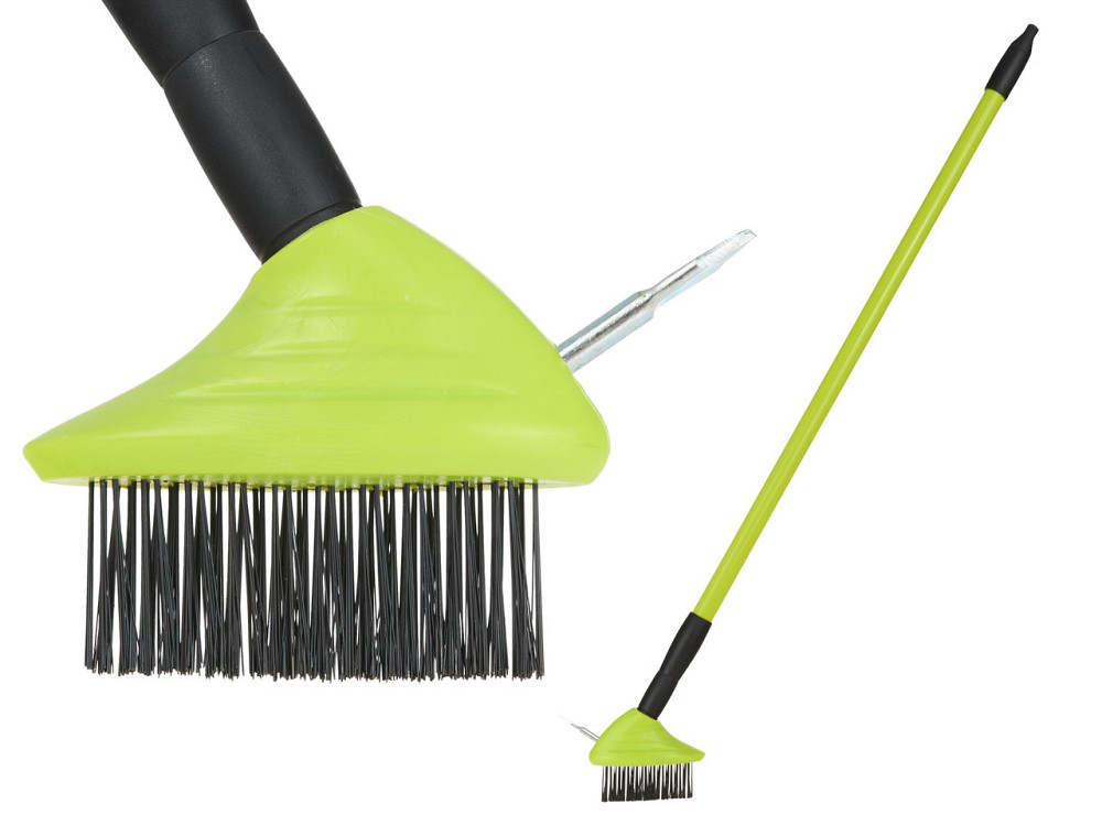 Щітка дротяна зі скребком для бруківки "Keltin" пластикова ручка Киев - изображение 1