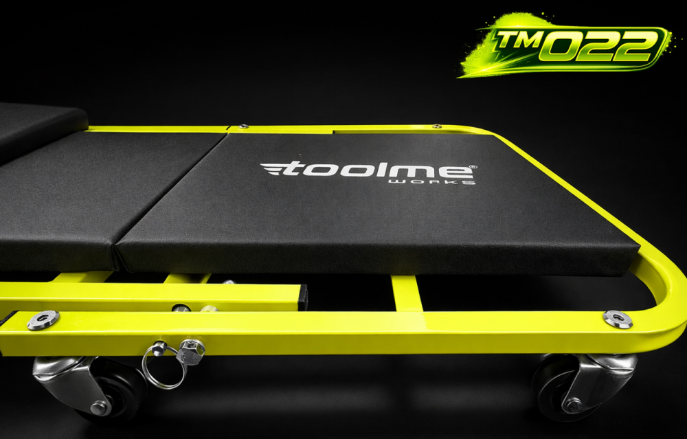 Лежак автослесаря 2в1 150кг Toolme (Польша) Киев - изображение 4