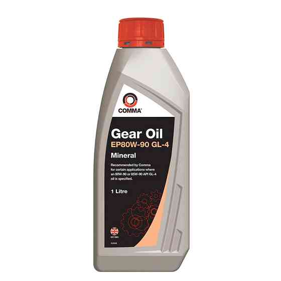 Трансмісійне масло Comma Gear Oil EP 80W-90 GL4 1л Львів