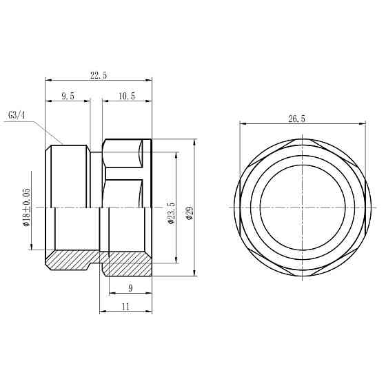 Муфта обтискна Thermo Alliance Forte 20х1/2" В SF171W2015 Київ