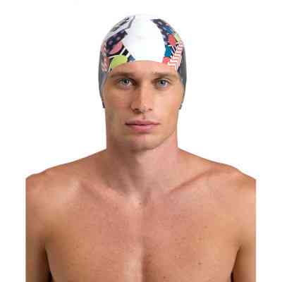 Шапка для плавания Arena HD Cap 005572-210 білий Уні OSFM (3468336842775) Винница