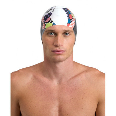 Шапка для плавания Arena HD Cap 005572-210 білий Уні OSFM (3468336842775) Винница - изображение 2