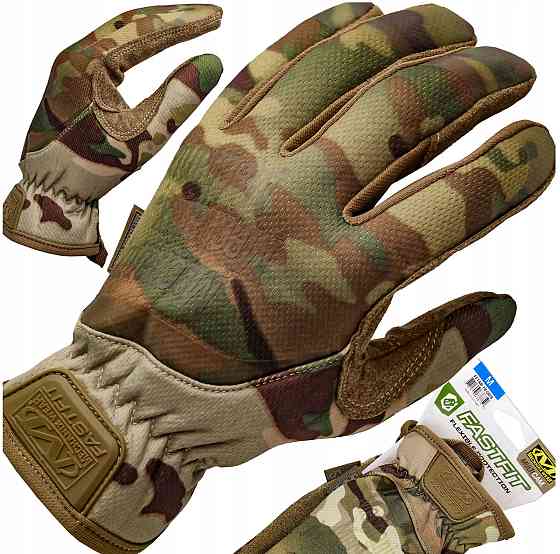 Професійні Тактичні Рукавички всесезонні Mechanix Wear "FastFit" Multicam (FFTAB-78-010) Розмір L Нововолинськ