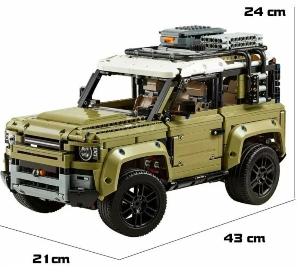 Конструктор Land Rover Defender 2573 деталі. Харків - фото 1