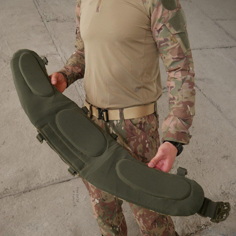 Військовий РПС піксель із стрічками молле матеріал Cordura розвантажувальний пояс без ремінів рпс  із стрічками молле     WAR Львів - фото 3
