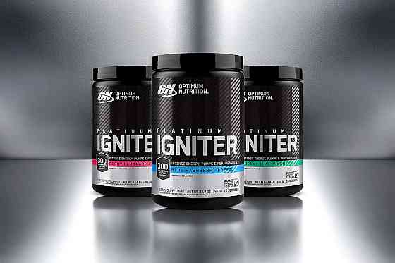Передтренувальний комплекс Optimum Nutrition Platinum Igniter 380 g (Berry Lemonade Blast ) Луцьк