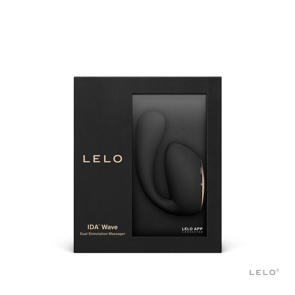 Смарт-вибратор LELO Ida Wave Black, вагинально-клиторальный, технология WaveMotion, 2 мотора Sex Aura Киев - изображение 7