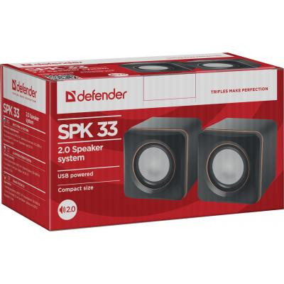 Акустическая система Defender SPK 33 Black (65633) Винница - изображение 3