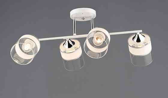 Люстра B A4435/4 білий+хром Коломия